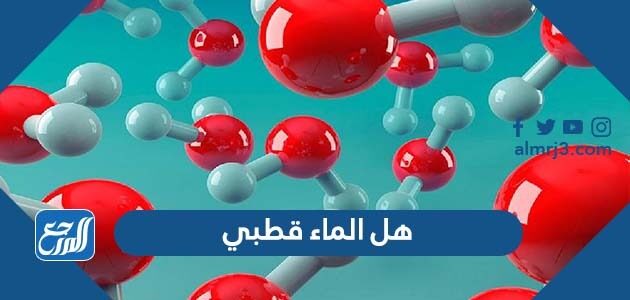 هل الماء قطبي