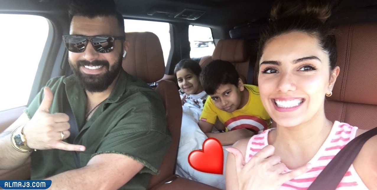 هيا عبدالسلام وزوجها واولادها بالصور