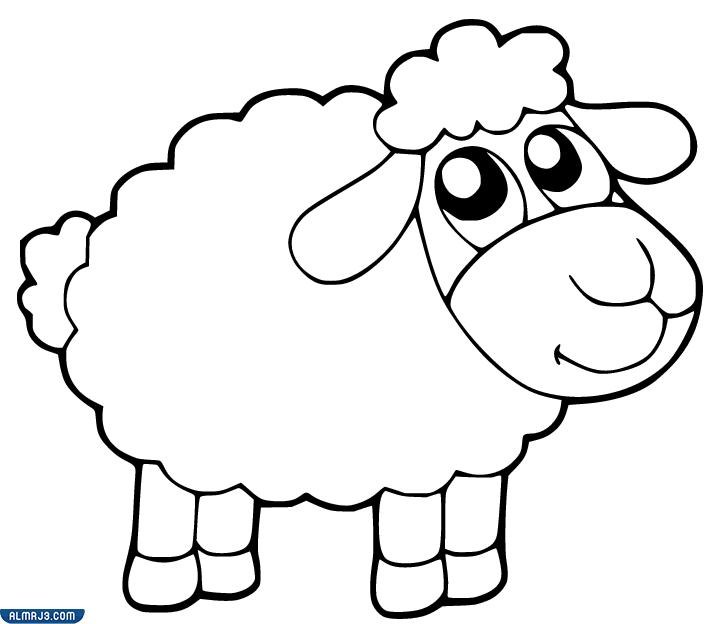 أجمل صور خروف العيد للتلوين 2022