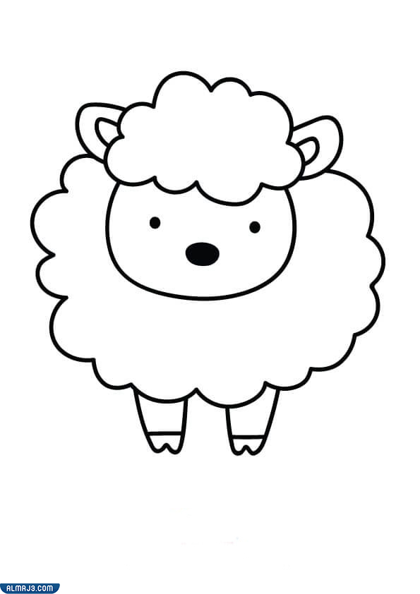 أجمل صور خروف العيد للتلوين 2022