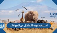 اسئلة واجوبة للاطفال عن الحيوانات