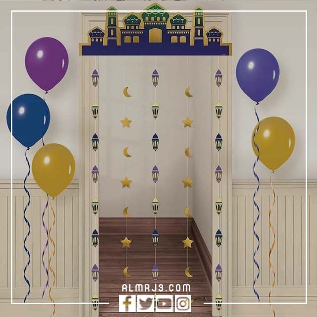 افكار لتزيين باب المنزل في عيد الأضحى