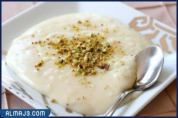 بودينج الأرز بالحليب