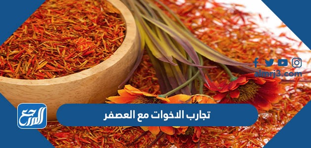 تجارب الاخوات مع العصفر