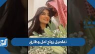 تفاصيل زواج امل وطارق بالصور