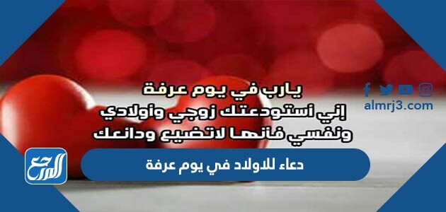 دعاء للاولاد في يوم عرفة 2026 افضل ادعية يوم عرفة للابناء مستجاب
