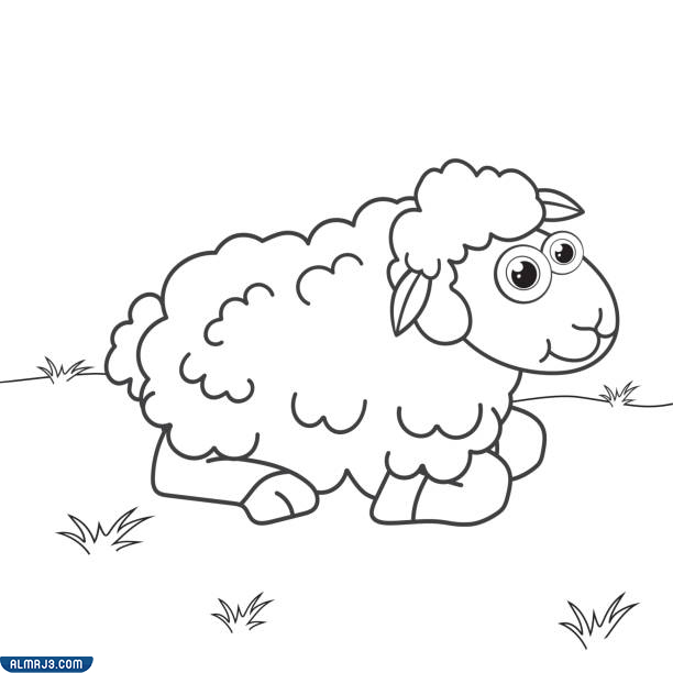 صور خرفان العيد للتلوين 2022