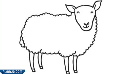 صور خروف العيد كرتون للتلوين 2022