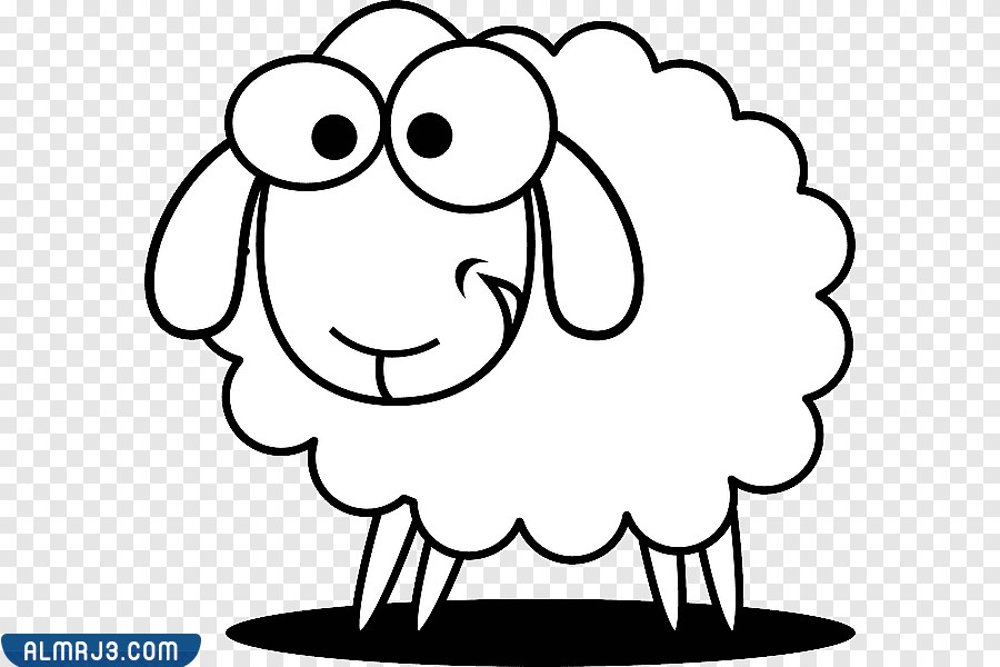 صور خروف العيد للتلوين png