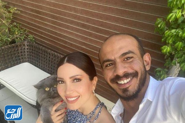 صور نسرين طافش وزوجها