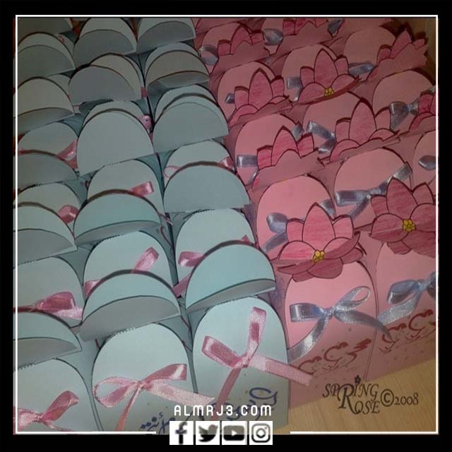 صناديق العيديات والشيكولاتة