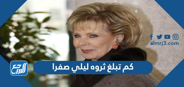 كم تبلغ ثروه ليلي صفرا