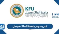 كم رسوم جامعة الملك فيصل ماجستير وبكالوريوس