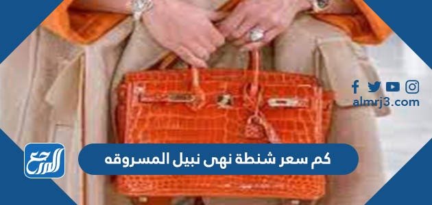 كم سعر شنطة نهى نبيل المسروقه وهل تم استرجاعها