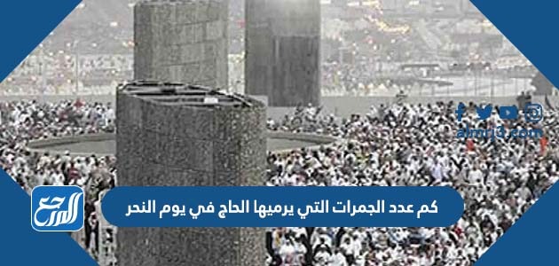 كم عدد الجمرات التي يرميها الحاج في يوم النحر