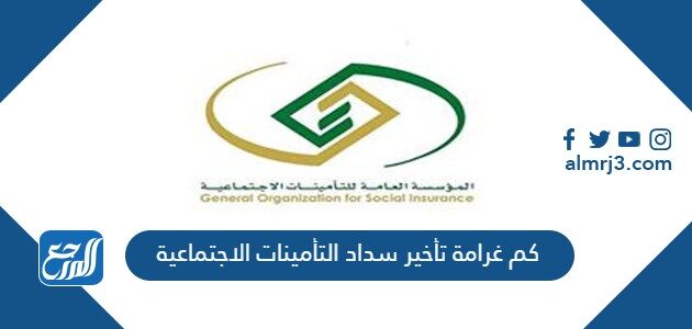 كم غرامة تأخير سداد التأمينات الاجتماعية