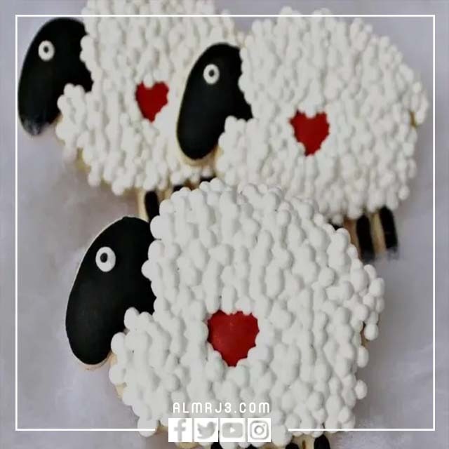 كوكيز على شكل خروف لعيد الأضحى المبارك