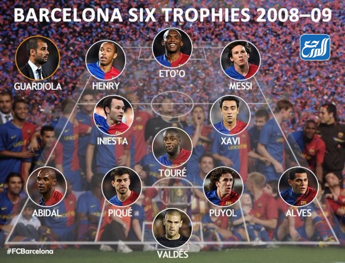 ما هو أفضل موسم لبرشلونة