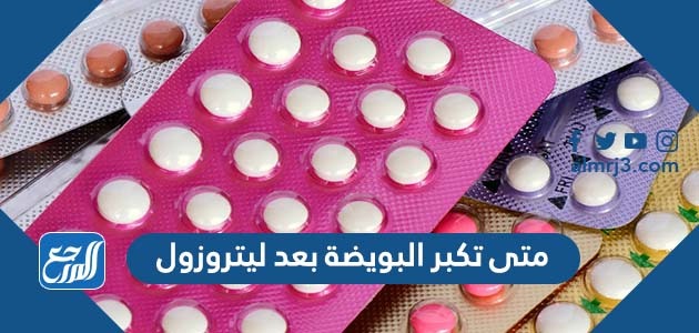 تكبر البويضة بعد ليتروزول