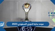 موعد بداية الدوري السعودي 2023 العد التنازلي