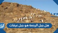 هل جبل الرحمة هو جبل عرفات