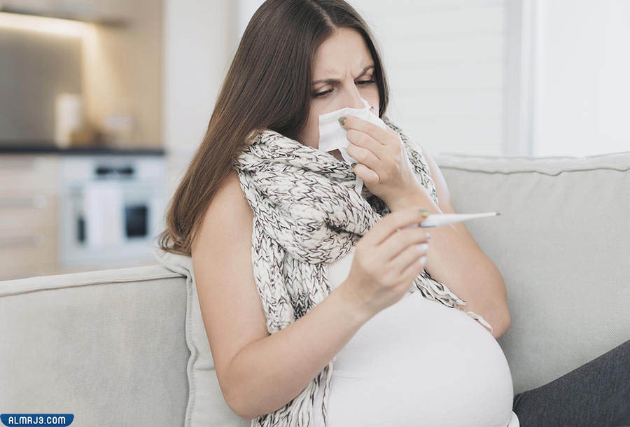 أعراض ارتفاع درجة الحرارة أثناء الحمل 