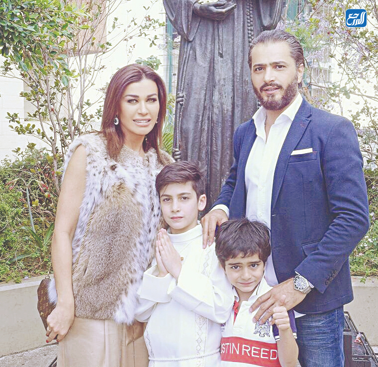 من هي زوجة جيسكار أبي نادر