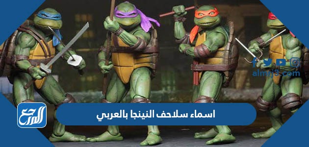 اسماء سلاحف النينجا بالعربي