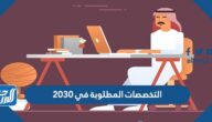 أهم التخصصات المطلوبة في 2030 في المملكة