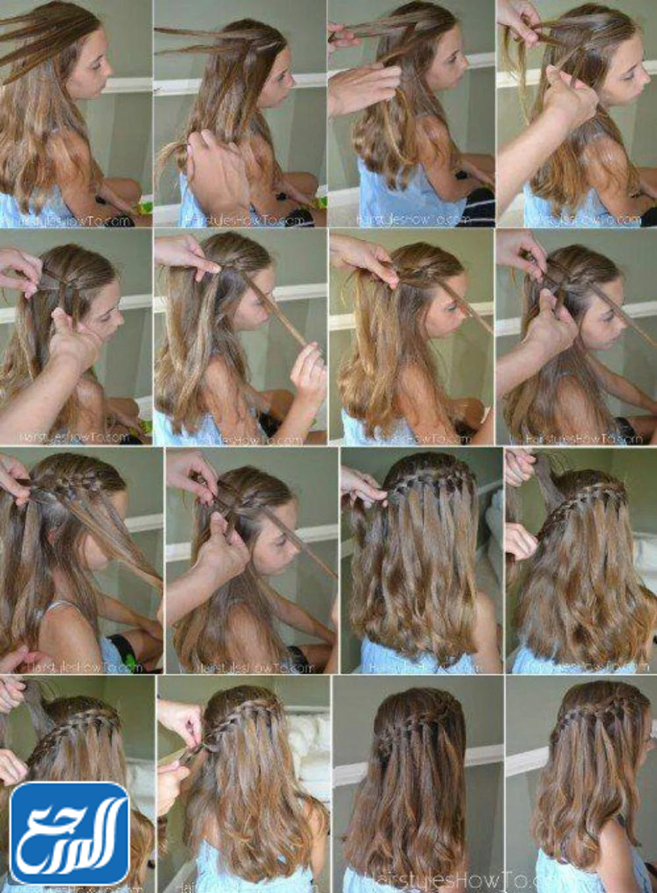 تسريحات شعر للمدرسة للشعر المتوسط بالخطوات؛ حيثُ لم يتبقى سوى بضعة أسابيع قليلة تفصل بيننا وبين العام الدراسي الجديد، وفي تلك الأثناء تنشغل الأمهات بالعديد من الأمور كأفضل تسريحة شعر تتناسب مع طفلتها خلال أيام العام الدراسي، لذلك ومن خلال موقع المرجع سوف نتناول العديد تسريحات الشعر المتوسط للمدرسة بالخطوات، مع بعض صور تلك التسريحات. تسريحات شعر للمدرسة للشعر المتوسط بالخطوات من خلال النقاط الآتية سوف نتناول العديد من تسريحات الشعر للمدرسة للشعر المتوسط بالخطوات:[1] تسريحة نصف ضفائر الشعر من خلال النقاط الآتية سوف نتناول طريقة التسريحة المُسماة بتسريحة نصف ضفائر الشعر بالخطوات: فك التشابك مع تمشيط الشعر جيدًا. تقسيم الشعر لخصلات. وضع خصلات الشعر على جانبي الوجه. يتم سحب الضفائر من ناحية لأخرى مع تثبيتها بالضفائر. تجعيد ما يتبقى من الشعر مع تثبيته بدبابيس على هيئة فراشة أو زهرة. شاهد أيضًا: صور قصات شعر رجال طويل وقصير ومدرج  تسريحة فرنسية جديلة سوف نتعرف على طريقة التسريحة الفرنسيّة الجديلة من خلال النقاط الآتية: تمشيط الشعر جيدًا وسحبه للأسفل مع فك التشابك. تقريب جزء من الشعر ناحية الجبهة مع تقسيمه إلى ثلاثة أقسام متساوية. يتم عمل ضفيرة كبيرة بالثلاثة أقسام التي تم سحبها إلى الأمام. تثبيت الشعر بشريط مطاطي مع استخدام دبابيس بارزة. إضافة العديد من الدبابيس المزينة على هيئة زهور وفراشات. تسريحة الكعك المضفر من خلال التالي سوف نتناول الطريقة الصحيحة لتسريحة الكعك المضفر: تلك التسريحة كباقي التسريحات يجب في البداية تمشيط الشعر جيدًا قبل البدء فيها. يتم قلب الشعر لأعلى مع تجديله عبر تقنية الضفيرة الفرنسية. تجديل الشعر مع تثبيت الضفيرة عبر الشريط المطاطي. تكرار الخطوة الأخيرة. قلب الجزؤ الأخير المتبقي من الشعر ككعكة. شاهد أيضًا: افضل 10 صبغات شعر اشقر رمادي فاتح  نصف كعكة فوضوي الشعر إنَّ تسريحة نصف الكعكة فوضوي الشعر من أكثر التسريحات جمالًا، ويُمكن التعرف على الطريقة الصحيحة لتلك التسريحة عبر النقاط الآتية: تمشيط الشعر جيدًا وبشكل صحيح مع فك التشابك. تقسيم الشعر بطريقة أفقية. فصل خصل الشعر بروية مع ربط الجزء العلوي من المنتصف وتلك الخطوة تُمثل ذيل الحصان. تثبيت نهاية الضفيرة عبر شريط مطاطي. لف الجديلة على هيئة كعكة مع تثبيتها. سحب الشعر ببطيء بروية للخارج من داخل الضفيرة حتى لا تنفك. تسريحة كعكة مضفرة من خلال التالي سوف نتناول خطوات تسريحة الكعكة المضفرة: في البداية يجب تمشيط الشعر جيدًا مع فك التشابك. تقسيم الشعر إلى أربعة أقسام. تجديل كل قسم مع تثبيته عبر أشرطة مطاطية. جمع ضفيرتين سويًا وربطهما على هيئة كعكة من منتصف الرأس. اختيار إحدى الضفائر الأخرى مع لفها حول الضفيرة الأولى. تكرار الخطوة الأخيرة مرة أخرى. تثبيت الشعر بالدبابيس الملونة. شاهد أيضًا: تسريحات شعر قصير للاعراس  تسريحة الشعر الشلال من خلال النقاط الآتية سوف نتناول الطريقة الصحيحة لتسريحة الشعر الشلال: تمشيط الشعر جيدًا كالعادة مع فك التشابك. تقسيم الجزء الأمامي من الشعر إلى قسمين. عمل جديلة فرنسيّة لذلك القسم الأمامي من الشعر. التحرك بصورة جانبيّة أثناء عمل الضفيرة. التأكد من أن الضفيرة ترتبط بالجزء الأمامي من الرأس. تثبيت الضفيرة بشريط مطاطي. تسريحة ذيل الحصان من خلال النقاط الآتية سوف نتناول طريقة تسريحة ذيل الحصان بالخطوات: كالعادة يجب فك الشعر جيدًا مع تمشيطه. فصل الجزء الأمامي من الشعر مع ضمه إلى الجزء الخلفي، وذلك لتثبيته على هيئة ذيل حصان عبر شريط مطاطي. تكرار الخطوة مع فك الشعر بروية. رفع كافة الشعر ومن ثم ربطه سويًا. تحرير بعض خيوط الشعر. شاهد أيضًا: تسريحات شعر قصير للمناسبات  أنواع قصات الشعر المتوسط سوف نتناول من خلال النقاط الآتية العديد من أنواع قصات الشعر المتوسط: قصة الشعر المتساوي. قصة الشعر قصير مع وجود غرة أمامية. وقصة الشعر كاريه بشكل غير متماثل. قصة اللوب المدرجة. قصة الباجي. وقصة البوي مع وجود فرق جانبي. قصة البيكسي. قصة الشعر القصير المتدرج. قصة البلانت بوب. شاهد أيضًا: قصات شعر قصير للرجال مدرج صور تسريحات شعر للمدرسة للشعر المتوسط بالخطوات عبر التالي سوف نتناول العديد من صور تسريحات الشعر المتوسط للمدرسة بالخطوات: تسريحات شعر بسيطة للمناسبات للأطفال سوف نتناول من خلال الصور الآتية العديد من تسريحات الشعر البسيطة للمناسبات للأطفال، بالتحديد الأطفال أصحاب الشعر المتوسط: قصات شعر طويل أطفال بنات 2022 سوف نتناول من خلال الصور الآتية العديد من قصات الشعر الطويل للأطفال البنات لعام 2022:         شاهد أيضًا: تسريحات شعر قصير للمناسبات  قصات شعر قصير للأطفال البنات 2022 سوف نتناول من خلال الصور الآتية العديد من قصات الشعر القصير للبنات لعام 2022:       صور قصات شعر اطفال بنات كيرلي قصير  سوف نتناول من خلال الصور الآتية العديد من قصات الشعر الكيرلي القصير للفتيات لعام 2022:     صور قصات شعر اطفال بنات كيرلي طويل سوف نتناول من خلال الصور الآتية العديد من قصات الشعر الكيرلي الطويل للفتيات لعام 2022:       هكذا؛ نكون قد توصلنّا لنهاية مقال تسريحات شعر للمدرسة للشعر المتوسط بالخطوات الذي من خلاله تناولنا العديد من التسريحات التي تتناسب مع شعر الفتيات المتوسط أثناء ذهابهن إلى المدرسة، بالإضافة إلى العديد من صور تسريحات الشعر المتوسط بالخطوات.