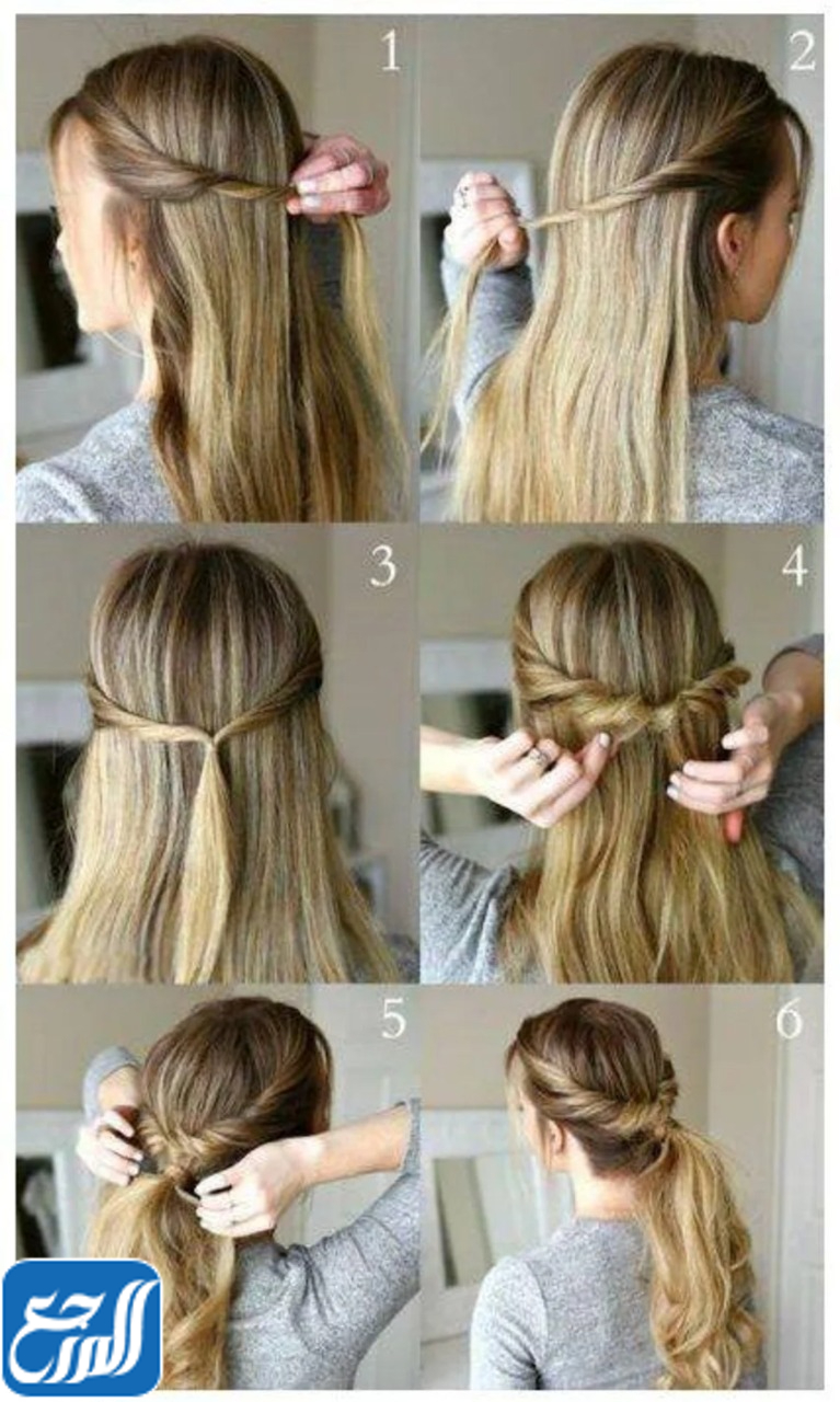تسريحات شعر للمدرسة للشعر المتوسط بالخطوات؛ حيثُ لم يتبقى سوى بضعة أسابيع قليلة تفصل بيننا وبين العام الدراسي الجديد، وفي تلك الأثناء تنشغل الأمهات بالعديد من الأمور كأفضل تسريحة شعر تتناسب مع طفلتها خلال أيام العام الدراسي، لذلك ومن خلال موقع المرجع سوف نتناول العديد تسريحات الشعر المتوسط للمدرسة بالخطوات، مع بعض صور تلك التسريحات. تسريحات شعر للمدرسة للشعر المتوسط بالخطوات من خلال النقاط الآتية سوف نتناول العديد من تسريحات الشعر للمدرسة للشعر المتوسط بالخطوات:[1] تسريحة نصف ضفائر الشعر من خلال النقاط الآتية سوف نتناول طريقة التسريحة المُسماة بتسريحة نصف ضفائر الشعر بالخطوات: فك التشابك مع تمشيط الشعر جيدًا. تقسيم الشعر لخصلات. وضع خصلات الشعر على جانبي الوجه. يتم سحب الضفائر من ناحية لأخرى مع تثبيتها بالضفائر. تجعيد ما يتبقى من الشعر مع تثبيته بدبابيس على هيئة فراشة أو زهرة. شاهد أيضًا: صور قصات شعر رجال طويل وقصير ومدرج  تسريحة فرنسية جديلة سوف نتعرف على طريقة التسريحة الفرنسيّة الجديلة من خلال النقاط الآتية: تمشيط الشعر جيدًا وسحبه للأسفل مع فك التشابك. تقريب جزء من الشعر ناحية الجبهة مع تقسيمه إلى ثلاثة أقسام متساوية. يتم عمل ضفيرة كبيرة بالثلاثة أقسام التي تم سحبها إلى الأمام. تثبيت الشعر بشريط مطاطي مع استخدام دبابيس بارزة. إضافة العديد من الدبابيس المزينة على هيئة زهور وفراشات. تسريحة الكعك المضفر من خلال التالي سوف نتناول الطريقة الصحيحة لتسريحة الكعك المضفر: تلك التسريحة كباقي التسريحات يجب في البداية تمشيط الشعر جيدًا قبل البدء فيها. يتم قلب الشعر لأعلى مع تجديله عبر تقنية الضفيرة الفرنسية. تجديل الشعر مع تثبيت الضفيرة عبر الشريط المطاطي. تكرار الخطوة الأخيرة. قلب الجزؤ الأخير المتبقي من الشعر ككعكة. شاهد أيضًا: افضل 10 صبغات شعر اشقر رمادي فاتح  نصف كعكة فوضوي الشعر إنَّ تسريحة نصف الكعكة فوضوي الشعر من أكثر التسريحات جمالًا، ويُمكن التعرف على الطريقة الصحيحة لتلك التسريحة عبر النقاط الآتية: تمشيط الشعر جيدًا وبشكل صحيح مع فك التشابك. تقسيم الشعر بطريقة أفقية. فصل خصل الشعر بروية مع ربط الجزء العلوي من المنتصف وتلك الخطوة تُمثل ذيل الحصان. تثبيت نهاية الضفيرة عبر شريط مطاطي. لف الجديلة على هيئة كعكة مع تثبيتها. سحب الشعر ببطيء بروية للخارج من داخل الضفيرة حتى لا تنفك. تسريحة كعكة مضفرة من خلال التالي سوف نتناول خطوات تسريحة الكعكة المضفرة: في البداية يجب تمشيط الشعر جيدًا مع فك التشابك. تقسيم الشعر إلى أربعة أقسام. تجديل كل قسم مع تثبيته عبر أشرطة مطاطية. جمع ضفيرتين سويًا وربطهما على هيئة كعكة من منتصف الرأس. اختيار إحدى الضفائر الأخرى مع لفها حول الضفيرة الأولى. تكرار الخطوة الأخيرة مرة أخرى. تثبيت الشعر بالدبابيس الملونة. شاهد أيضًا: تسريحات شعر قصير للاعراس  تسريحة الشعر الشلال من خلال النقاط الآتية سوف نتناول الطريقة الصحيحة لتسريحة الشعر الشلال: تمشيط الشعر جيدًا كالعادة مع فك التشابك. تقسيم الجزء الأمامي من الشعر إلى قسمين. عمل جديلة فرنسيّة لذلك القسم الأمامي من الشعر. التحرك بصورة جانبيّة أثناء عمل الضفيرة. التأكد من أن الضفيرة ترتبط بالجزء الأمامي من الرأس. تثبيت الضفيرة بشريط مطاطي. تسريحة ذيل الحصان من خلال النقاط الآتية سوف نتناول طريقة تسريحة ذيل الحصان بالخطوات: كالعادة يجب فك الشعر جيدًا مع تمشيطه. فصل الجزء الأمامي من الشعر مع ضمه إلى الجزء الخلفي، وذلك لتثبيته على هيئة ذيل حصان عبر شريط مطاطي. تكرار الخطوة مع فك الشعر بروية. رفع كافة الشعر ومن ثم ربطه سويًا. تحرير بعض خيوط الشعر. شاهد أيضًا: تسريحات شعر قصير للمناسبات  أنواع قصات الشعر المتوسط سوف نتناول من خلال النقاط الآتية العديد من أنواع قصات الشعر المتوسط: قصة الشعر المتساوي. قصة الشعر قصير مع وجود غرة أمامية. وقصة الشعر كاريه بشكل غير متماثل. قصة اللوب المدرجة. قصة الباجي. وقصة البوي مع وجود فرق جانبي. قصة البيكسي. قصة الشعر القصير المتدرج. قصة البلانت بوب. شاهد أيضًا: قصات شعر قصير للرجال مدرج صور تسريحات شعر للمدرسة للشعر المتوسط بالخطوات عبر التالي سوف نتناول العديد من صور تسريحات الشعر المتوسط للمدرسة بالخطوات: تسريحات شعر بسيطة للمناسبات للأطفال سوف نتناول من خلال الصور الآتية العديد من تسريحات الشعر البسيطة للمناسبات للأطفال، بالتحديد الأطفال أصحاب الشعر المتوسط: قصات شعر طويل أطفال بنات 2022 سوف نتناول من خلال الصور الآتية العديد من قصات الشعر الطويل للأطفال البنات لعام 2022:         شاهد أيضًا: تسريحات شعر قصير للمناسبات  قصات شعر قصير للأطفال البنات 2022 سوف نتناول من خلال الصور الآتية العديد من قصات الشعر القصير للبنات لعام 2022:       صور قصات شعر اطفال بنات كيرلي قصير  سوف نتناول من خلال الصور الآتية العديد من قصات الشعر الكيرلي القصير للفتيات لعام 2022:     صور قصات شعر اطفال بنات كيرلي طويل سوف نتناول من خلال الصور الآتية العديد من قصات الشعر الكيرلي الطويل للفتيات لعام 2022:       هكذا؛ نكون قد توصلنّا لنهاية مقال تسريحات شعر للمدرسة للشعر المتوسط بالخطوات الذي من خلاله تناولنا العديد من التسريحات التي تتناسب مع شعر الفتيات المتوسط أثناء ذهابهن إلى المدرسة، بالإضافة إلى العديد من صور تسريحات الشعر المتوسط بالخطوات.