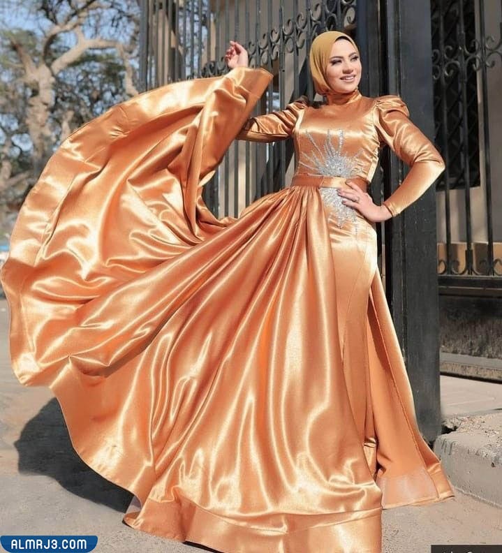 فساتين دانتيل سهره انستقرام