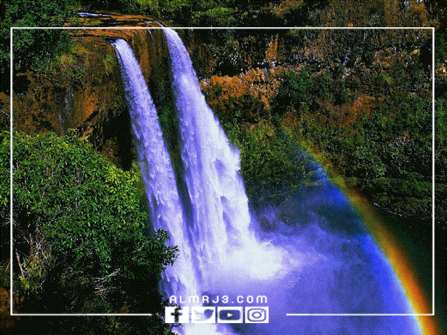 خلفيات شلالات متحركة