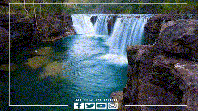 خلفيات شلالات متحركة