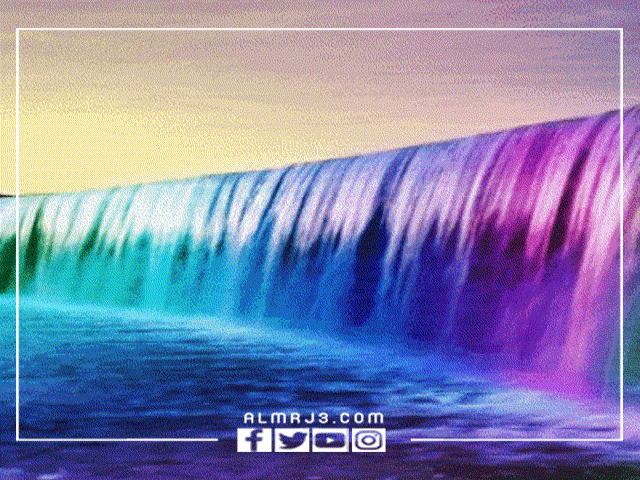 خلفيات شلالات متحركة