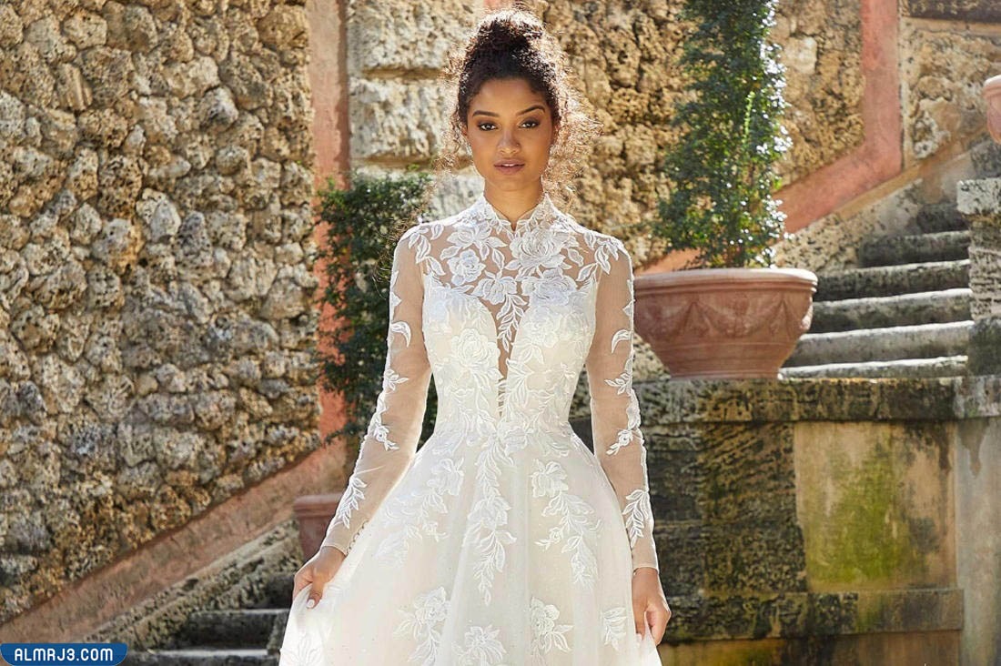 فساتين دانتيل سهره انستقرام 2023