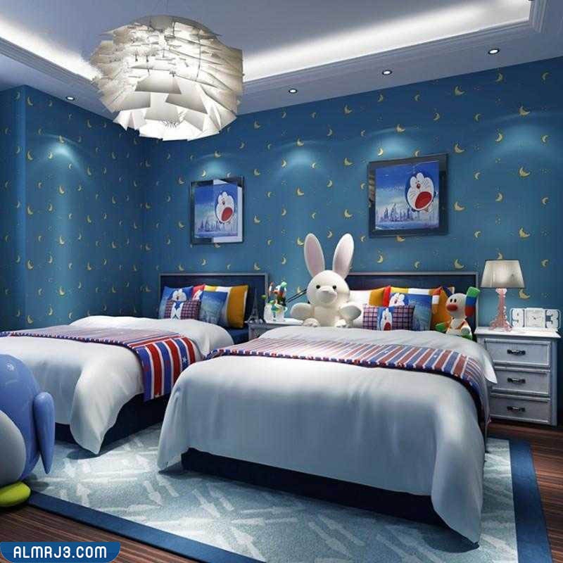 دهانات غرف أطفال أولاد 2022 حديثة بالصور