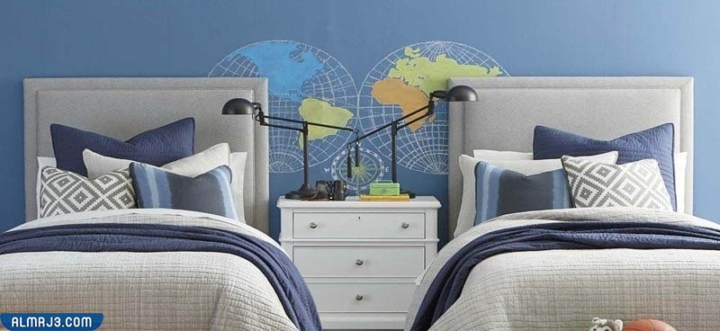 دهانات غرف أطفال أولاد 2022 حديثة بالصور