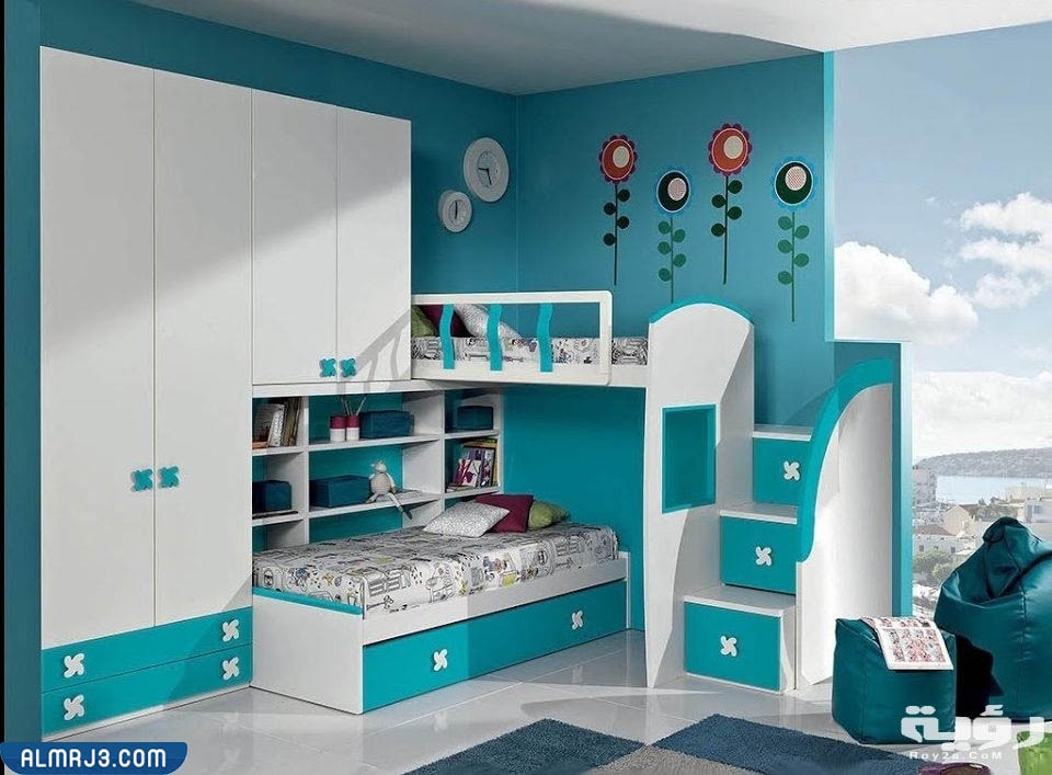 دهانات غرف أطفال أولاد 2022 حديثة بالصور