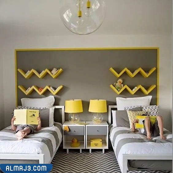 دهانات غرف أطفال أولاد 2022 حديثة بالصور