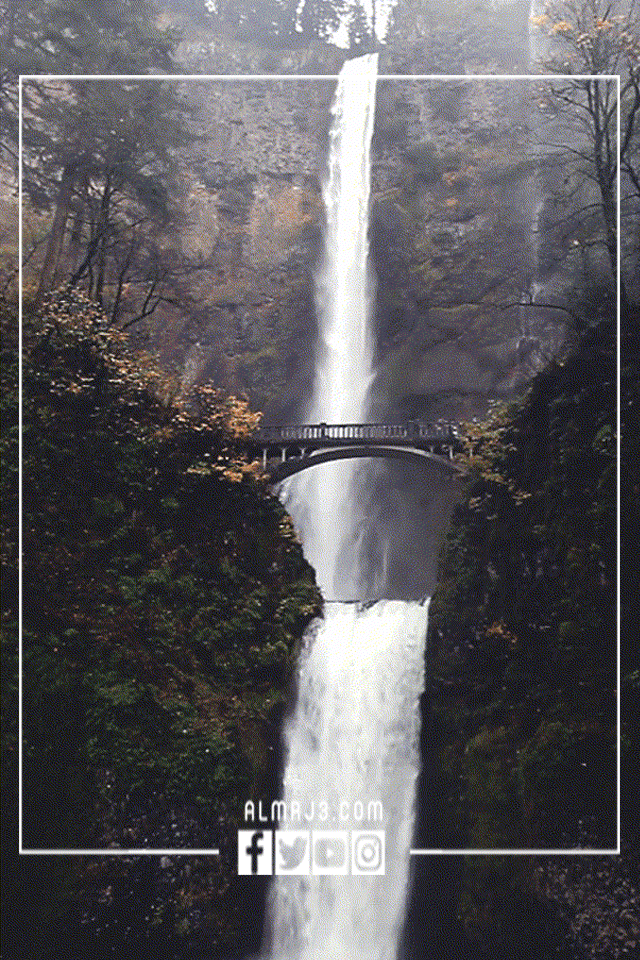 شلال خلفية متحركة gif