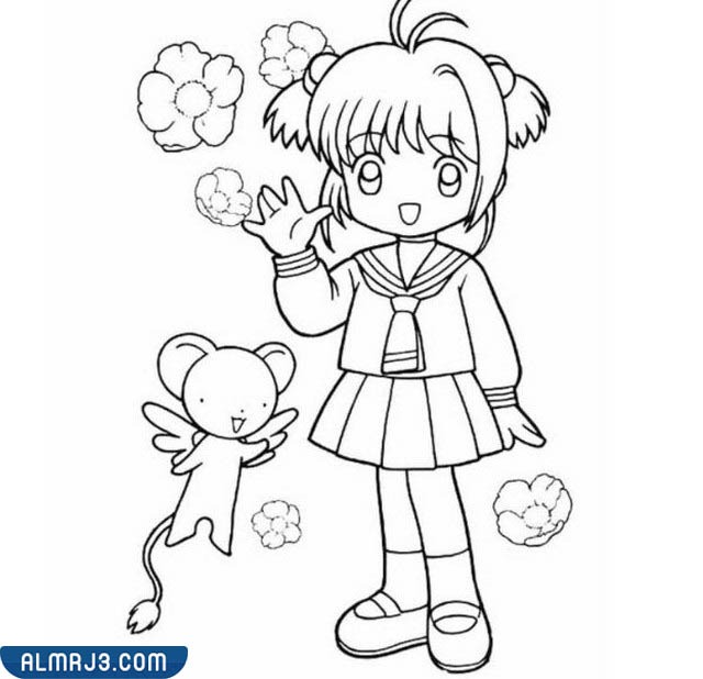 صور تلوين شخصيات كرتون جميلة للطباعة للأطفال