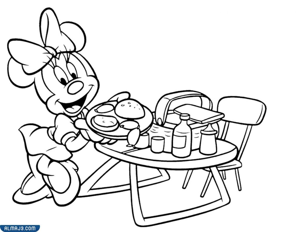 صور تلوين شخصيات كرتون جميلة للطباعة للأطفال