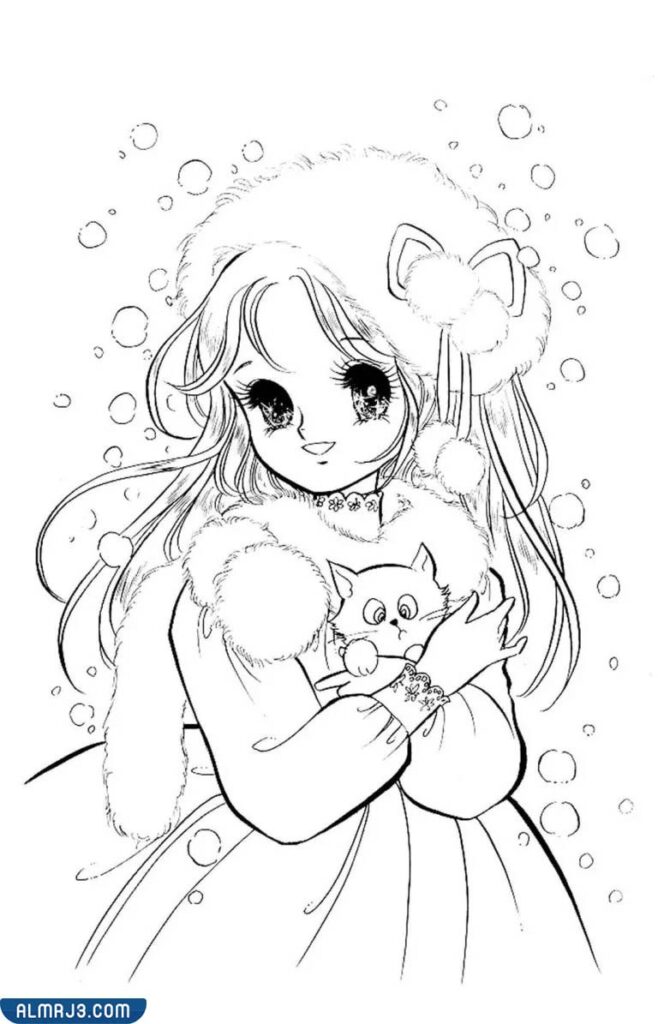 صور تلوين شخصيات كرتون جميلة للطباعة للأطفال