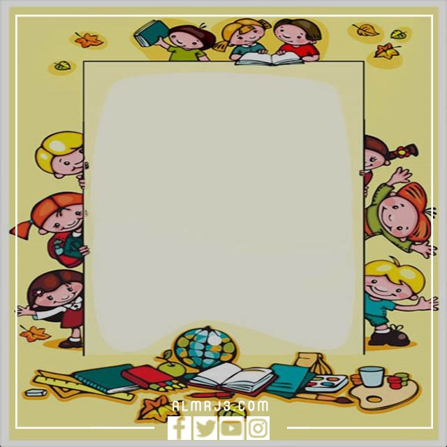 صور ثيمات مدرسية فارغة