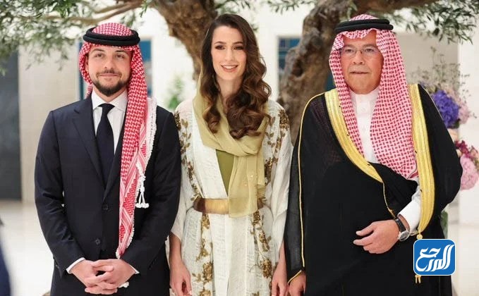 صور زفاف الأمير حسين بن عبد الله الثاني