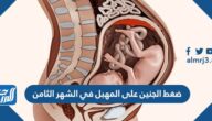 ضغط الجنين على المهبل في الشهر الثامن