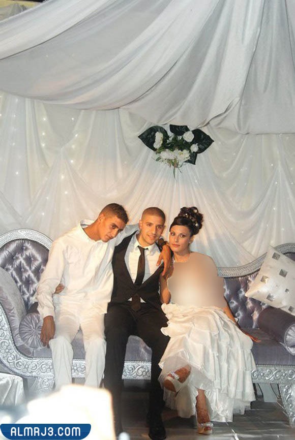 عادل تاعرابت وزوجته