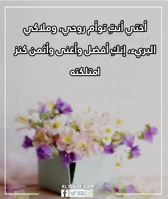 عبارات يوم الأخت العالمي