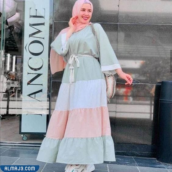 فساتين محجبات خروج تفصيل